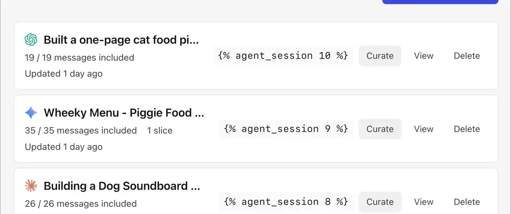 Share, Embed, and Curate Agent Sessions on DEV [Beta]